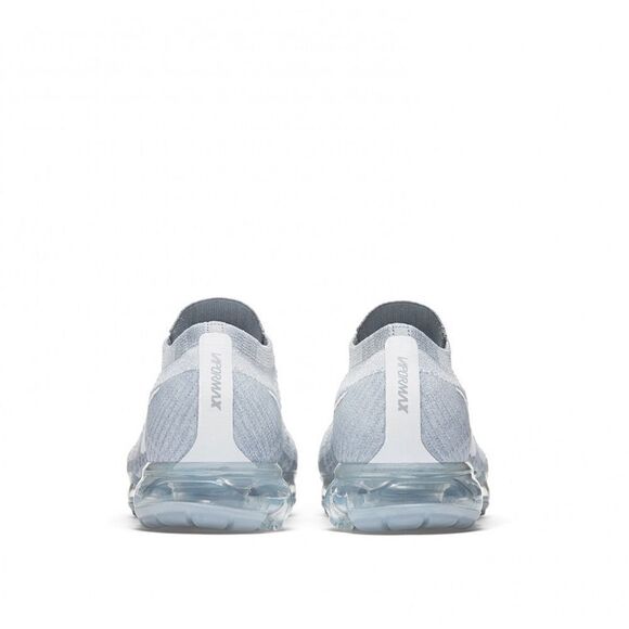 NIKE Flyknit Vapormax Pure Platinum White 7.5 US womens 38.5 EUR New in BOX - Picture 8 of 12